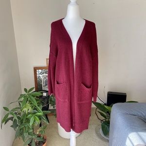 Oversize Knit Cardigan Size M